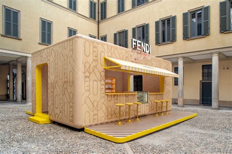 bar fendi milano menù|Fendi Opens Temporary Bar in Milan During Design Week .